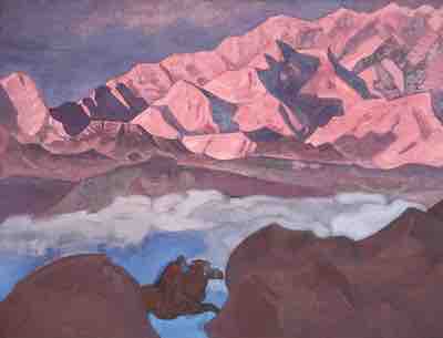 tableau de Nicholas Roerich Musée de New-York www.philippedelyon.fr